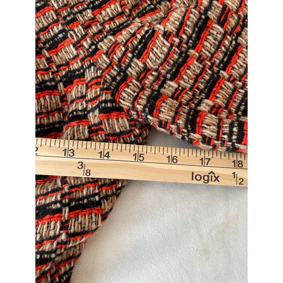 Anthropologie Elevenses Short Sleeve Button Blazer Bow Belted Y2K Cottagecore - Picture 4 of 16